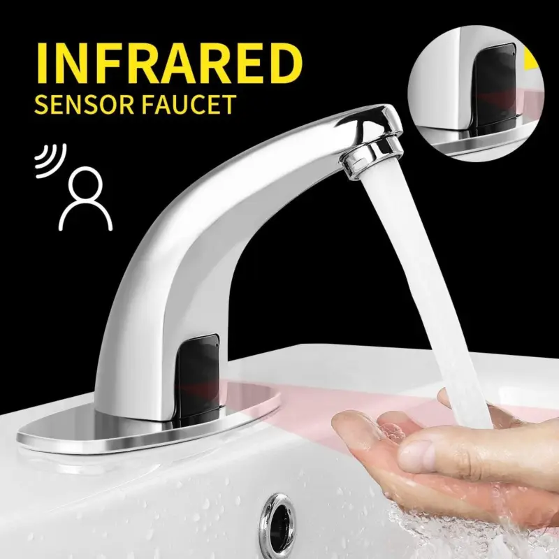 Bathroom Automatic Infrared Sink Hands tag1