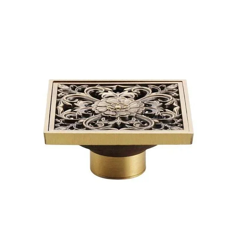 Bathroom Drain With Brass Hair Strainer -  - #tag1#