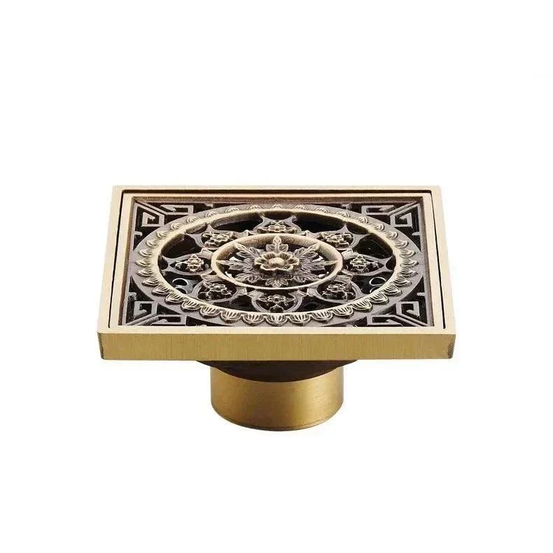 Bathroom Drain With Brass Hair Strainer -  - #tag1#