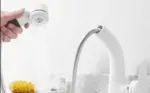 Bathroom Extendable Lift Brass Mixer Tap Faucet tag1