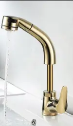 Bathroom Extendable Lift Brass Mixer Tap Faucet tag1