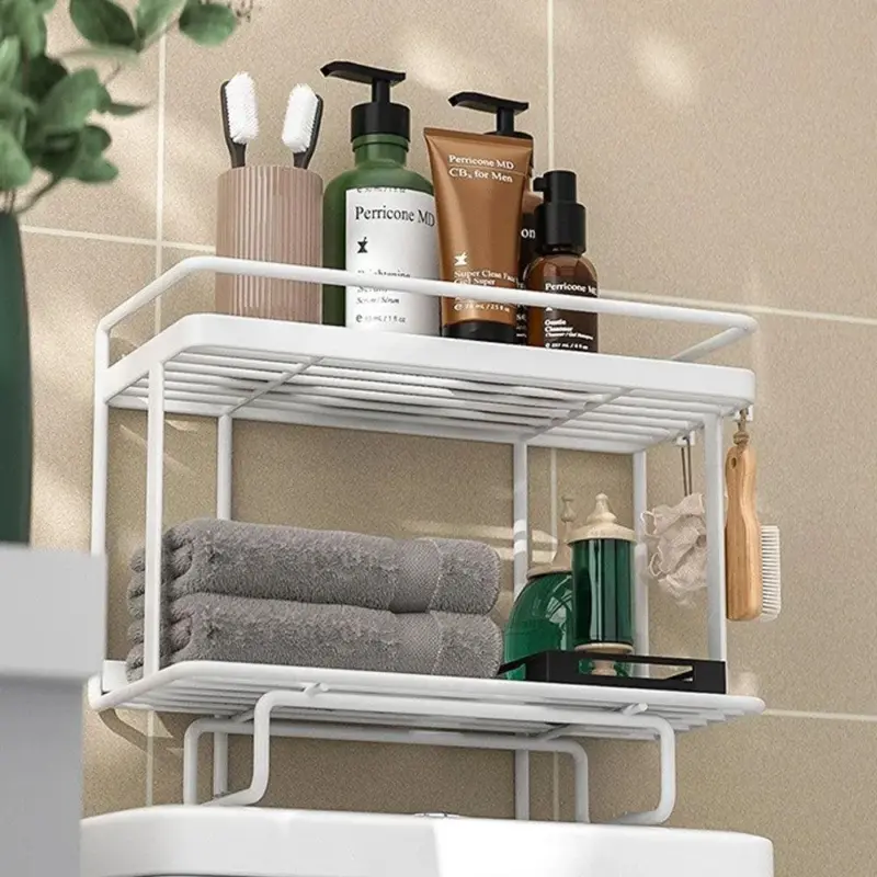 Bathroom Over Toilet Storage Shelves tag1
