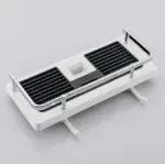 Bathroom Shelf Caddy for Shower Rail No Drilling Pole Shower Storage Rack Holder tag1