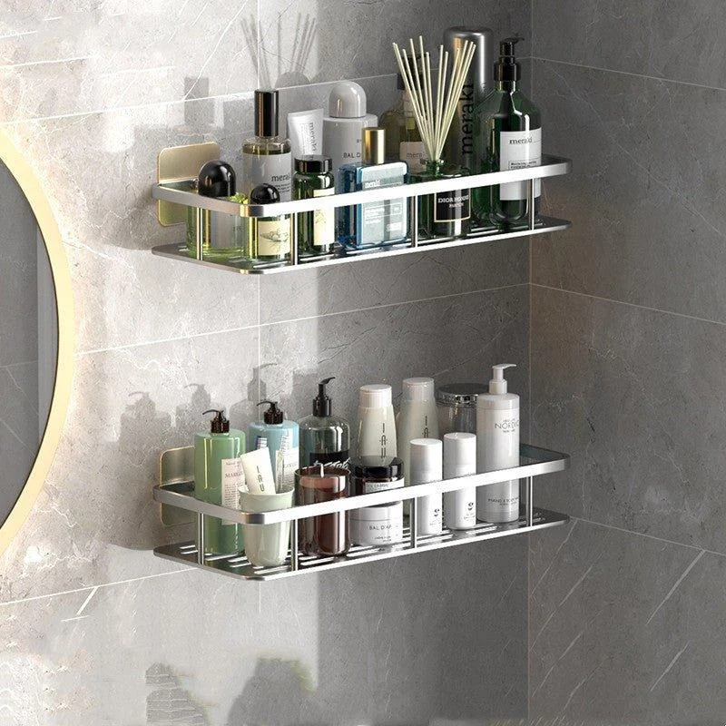 Bathroom Shelves (No-Drill) -