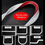 Bathroom Silicone Water Retaining Strip tag1
