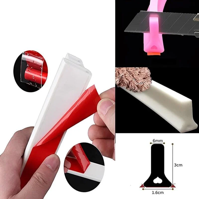Bathroom Silicone Water Retaining Strip -  - #tag1#