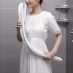 Bathroom Silicone Water Retaining Strip tag1
