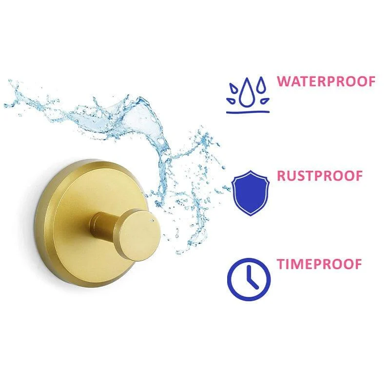 Bathroom Towel Holder Utility Shower Hooks -  - #tag1#