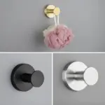 Bathroom Towel Holder Utility Shower Hooks tag1