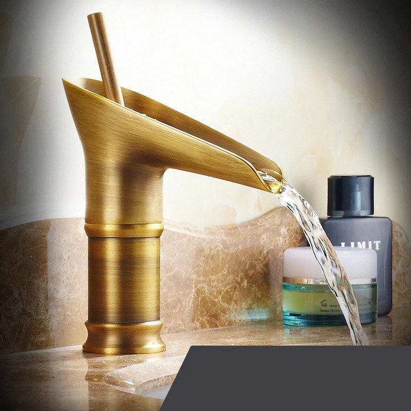 Bathroom tap - Luxury - Antique Brass - Hot & Cold Mixer Tap -  - #tag1#
