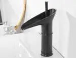 Bathroom tap Luxury Antique Brass Hot Cold Mixer Tap tag1