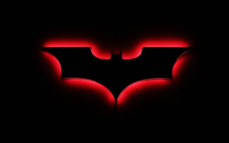 Batman LED Wall Light with Wireless Remote Control and Color Change tag1