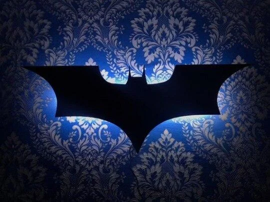 Batman LED Wall Light with Wireless Remote Control and Color Change -  - #tag1#