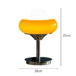 Bauahus Vintage Glass Table Lamp tag1
