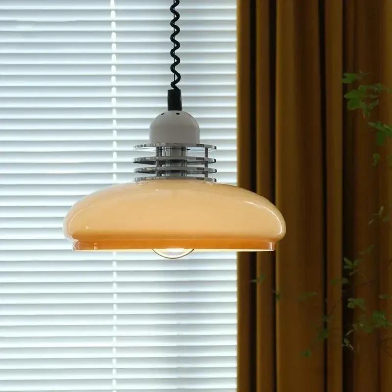 Bauhaus Glazen Hanglamp Middeleeuwse Retro Intrekbare Kroonluchters Restaurant Bar Slaapkamer Studeerkamer Hanglamp Glans a93bb6da 68c5 4b83 9b9f 319c0ad146c9