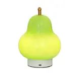 Bauhaus inspired Cream Pear Lamp