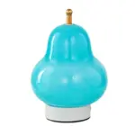 Bauhaus inspired Cream Pear Lamp