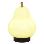 Bauhaus inspired Cream Pear Lamp