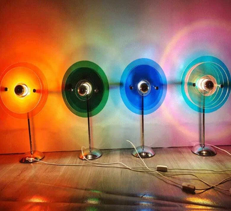 Bauhaus-inspired Retro Aura Lamp -