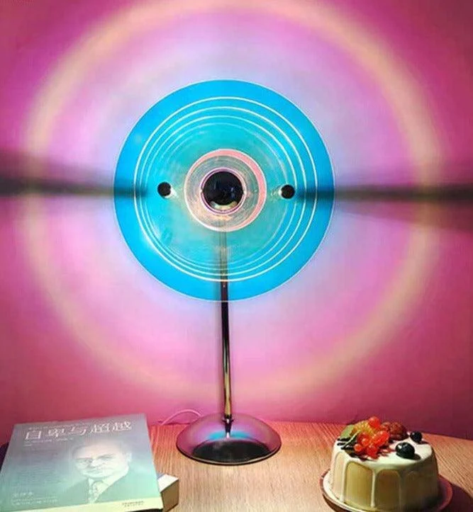 Bauhaus-inspired Retro Aura Lamp -