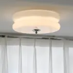 BauhausGleam Cream Glass Ceiling Light Round LED Surface Mounted Light tag1