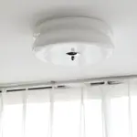 BauhausGleam Cream Glass Ceiling Light Round LED Surface Mounted Light tag1