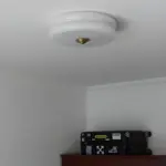BauhausGleam Cream Glass Ceiling Light Round LED Surface Mounted Light tag1