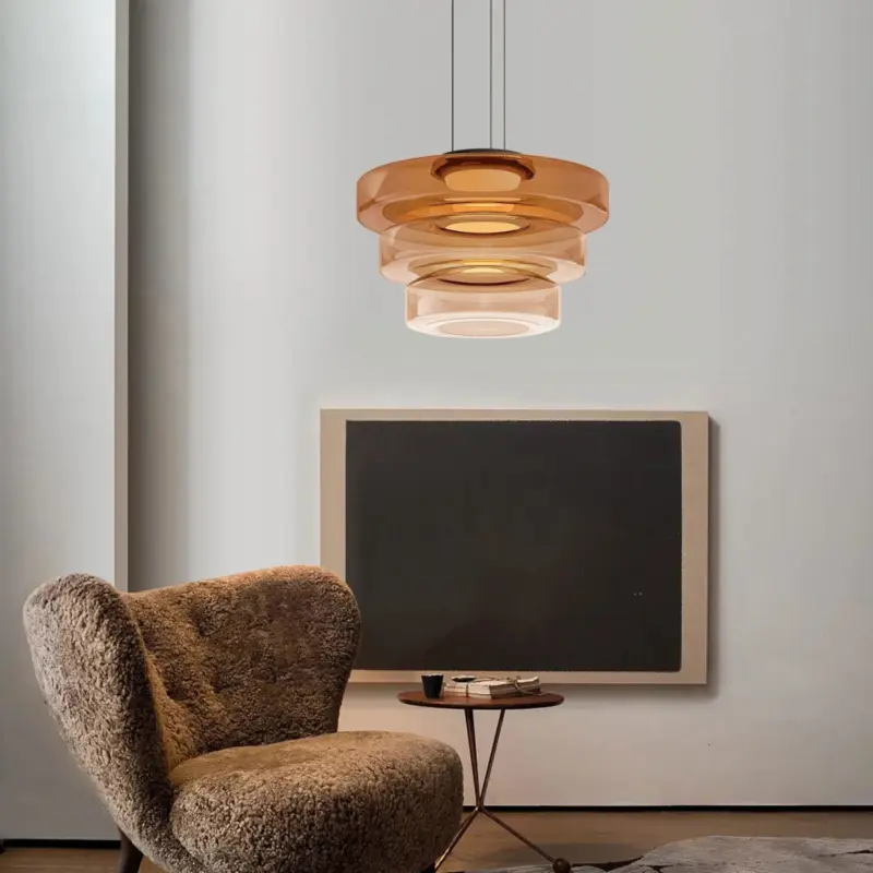 BauhausLuxe Glass Pendant Lights in Modern Style tag1