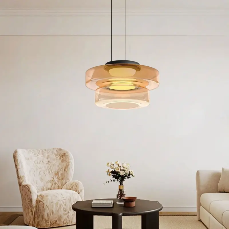 BauhausLuxe Glass Pendant Lights in Modern Style tag1