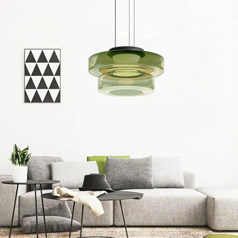 BauhausLuxe Glass Pendant Lights in Modern Style tag1