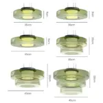 BauhausLuxe Glass Pendant Lights in Modern Style tag1