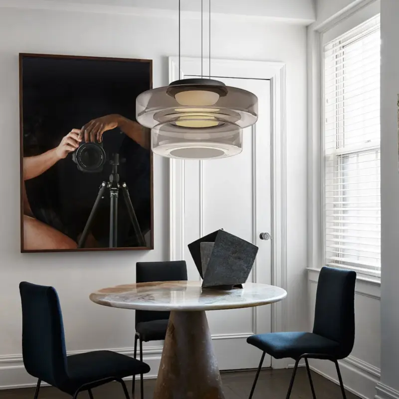 BauhausLuxe Glass Pendant Lights in Modern Style tag1