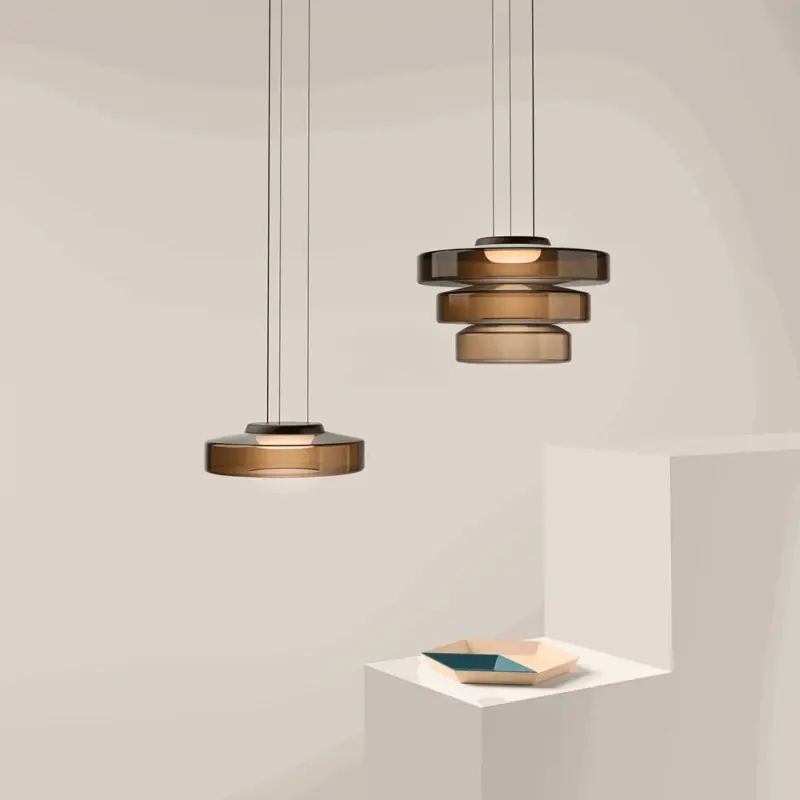 BauhausLuxe Glass Pendant Lights in Modern Style tag1