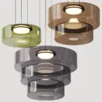 BauhausLuxe Glass Pendant Lights in Modern Style tag1