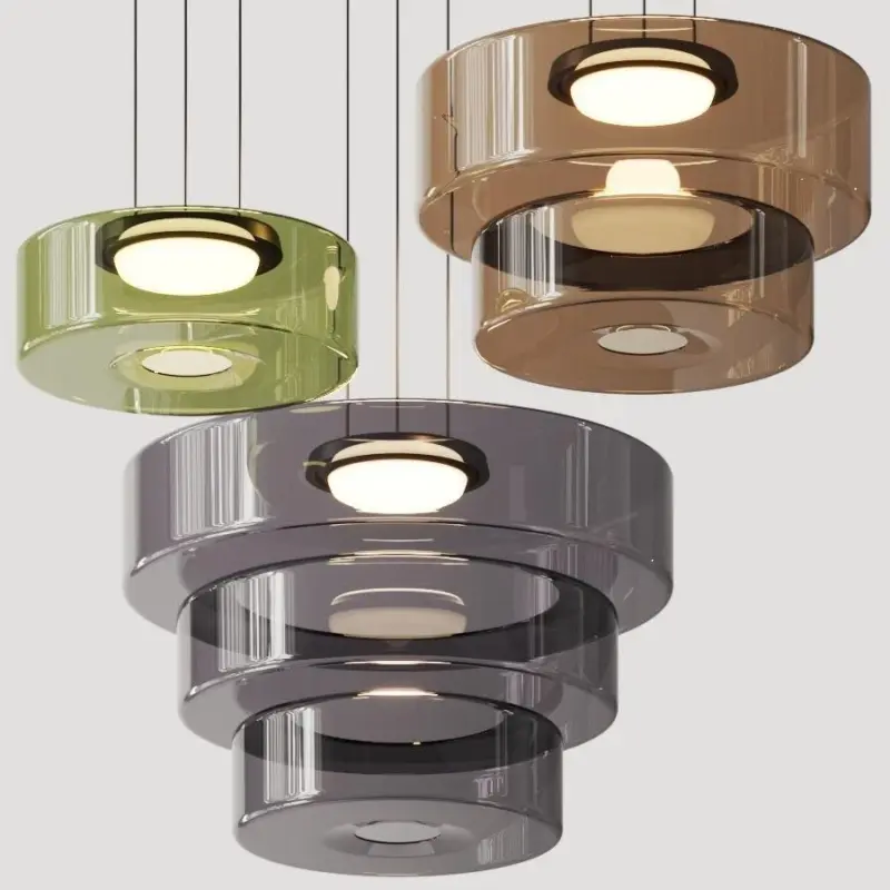 BauhausLuxe Glass Pendant Lights in Modern Style tag1