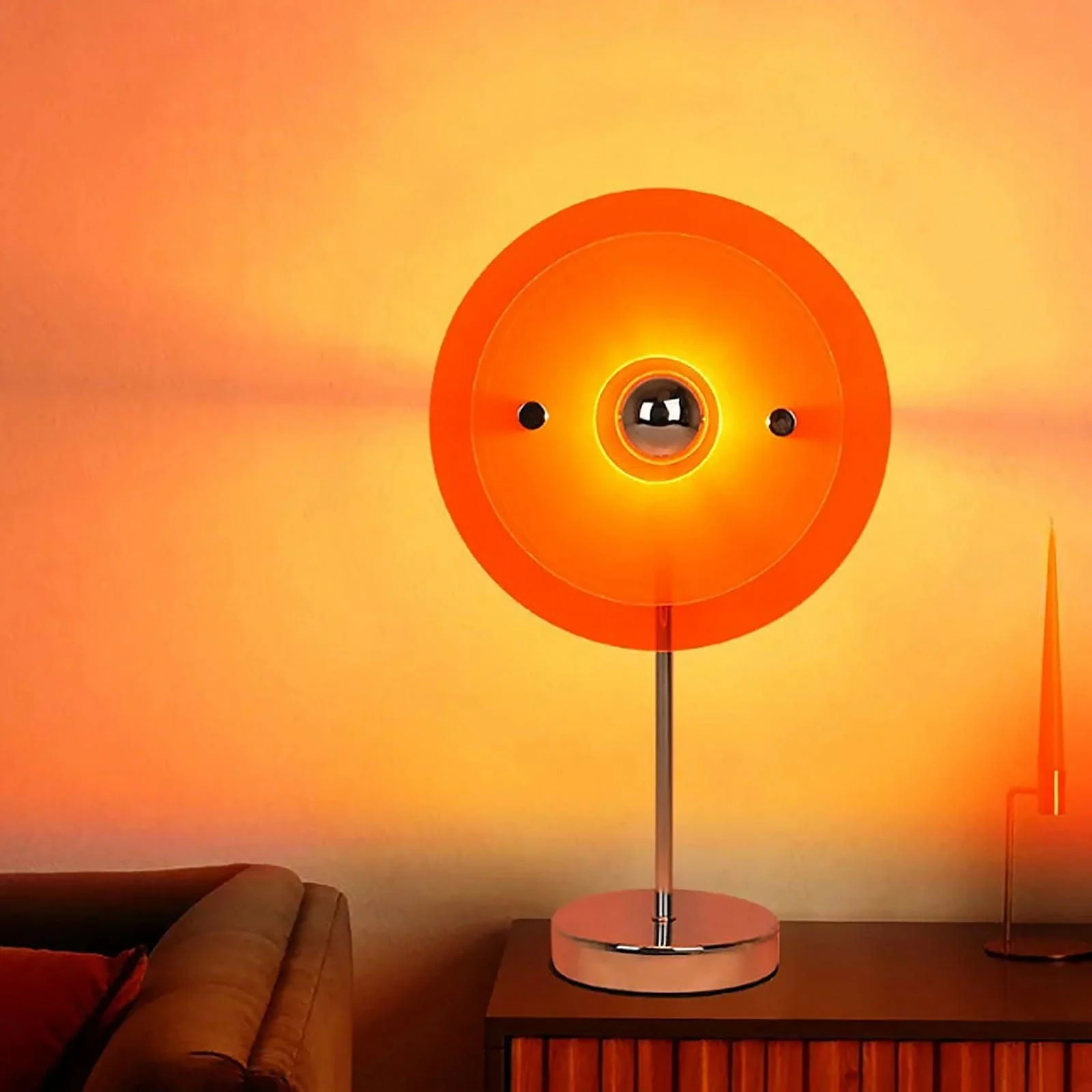 Bauhaus Acrylic Ambience Sunset Table Lamp -