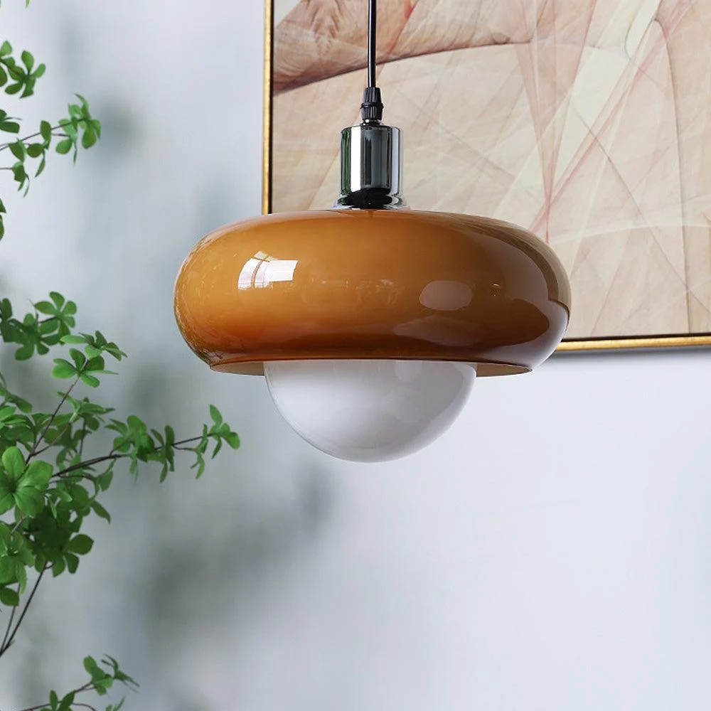 Bauhaus Coffee Glass Pendant Lamp -  - #tag1#