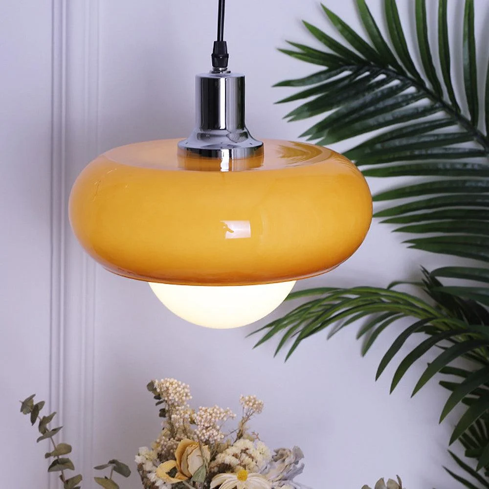 Bauhaus Coffee Glass Pendant Lamp -  - #tag1#