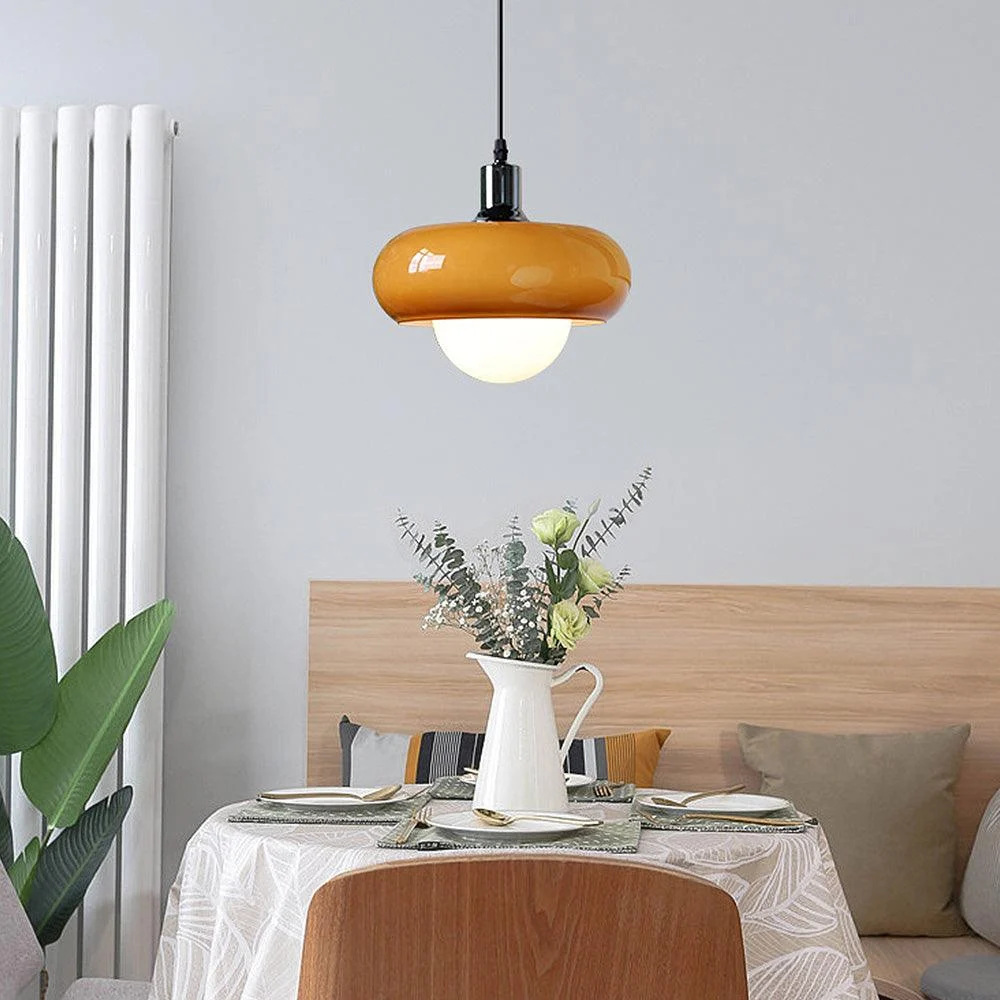 Bauhaus Coffee Glass Pendant Lamp -  - #tag1#