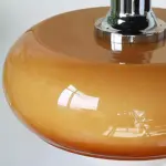 Bauhaus Coffee Glass Pendant Lamp tag1