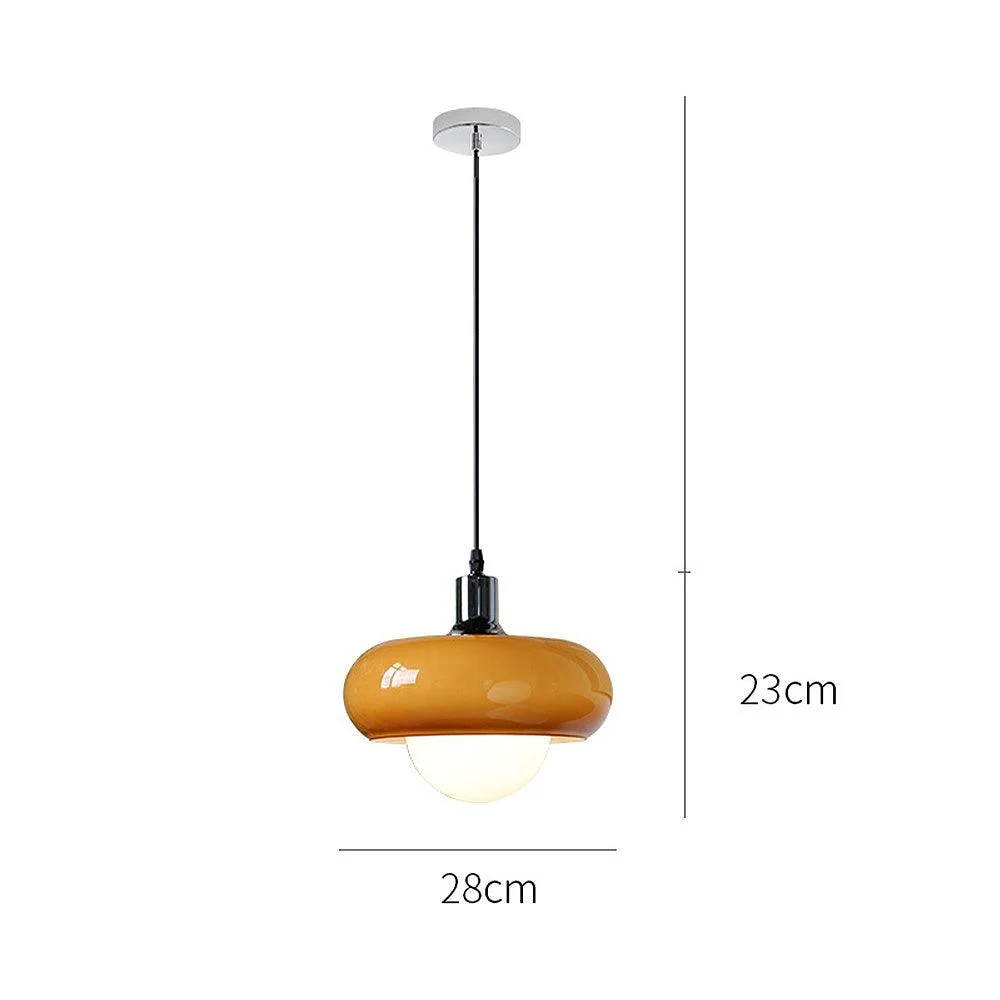 Bauhaus Coffee Glass Pendant Lamp -  - #tag1#