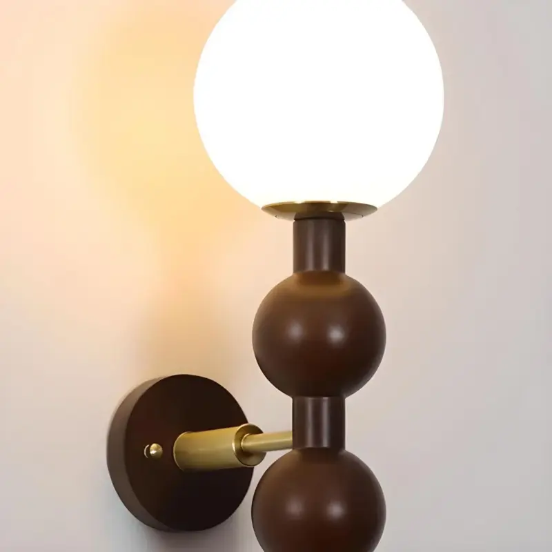 Bauhaus Long Metal Wall Lamp with Multiple Globes tag1