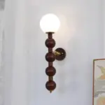 Bauhaus Long Metal Wall Lamp with Multiple Globes tag1