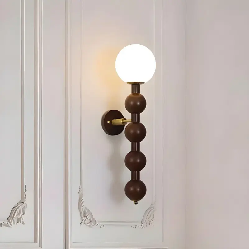Bauhaus Long Metal Wall Lamp with Multiple Globes tag1