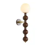 Bauhaus Long Metal Wall Lamp with Multiple Globes tag1