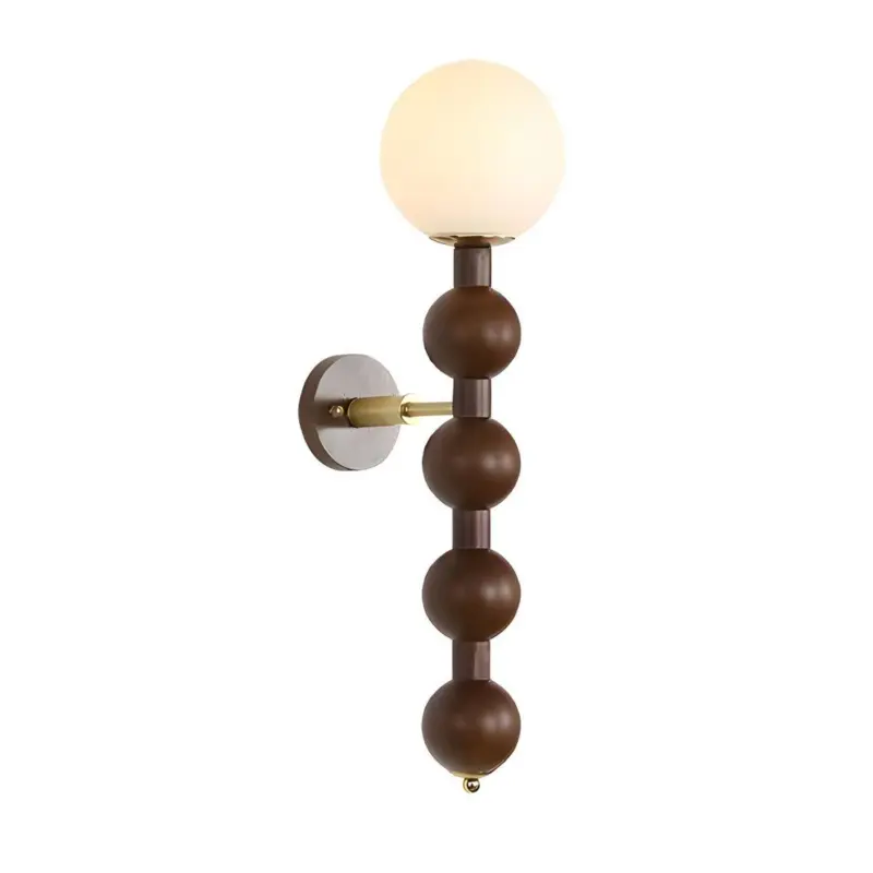 Bauhaus Long Metal Wall Lamp with Multiple Globes tag1