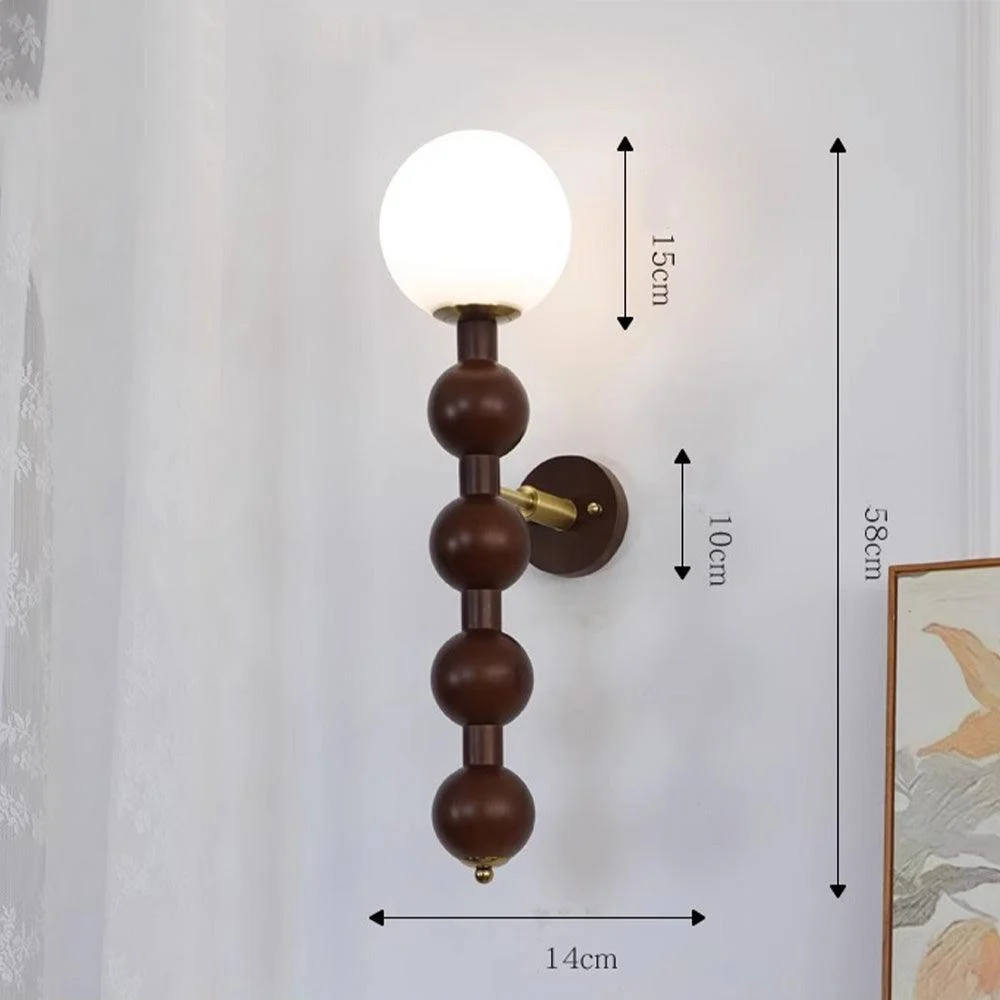 Bauhaus Long Metal Wall Lamp with Multiple Globes -  - #tag1#