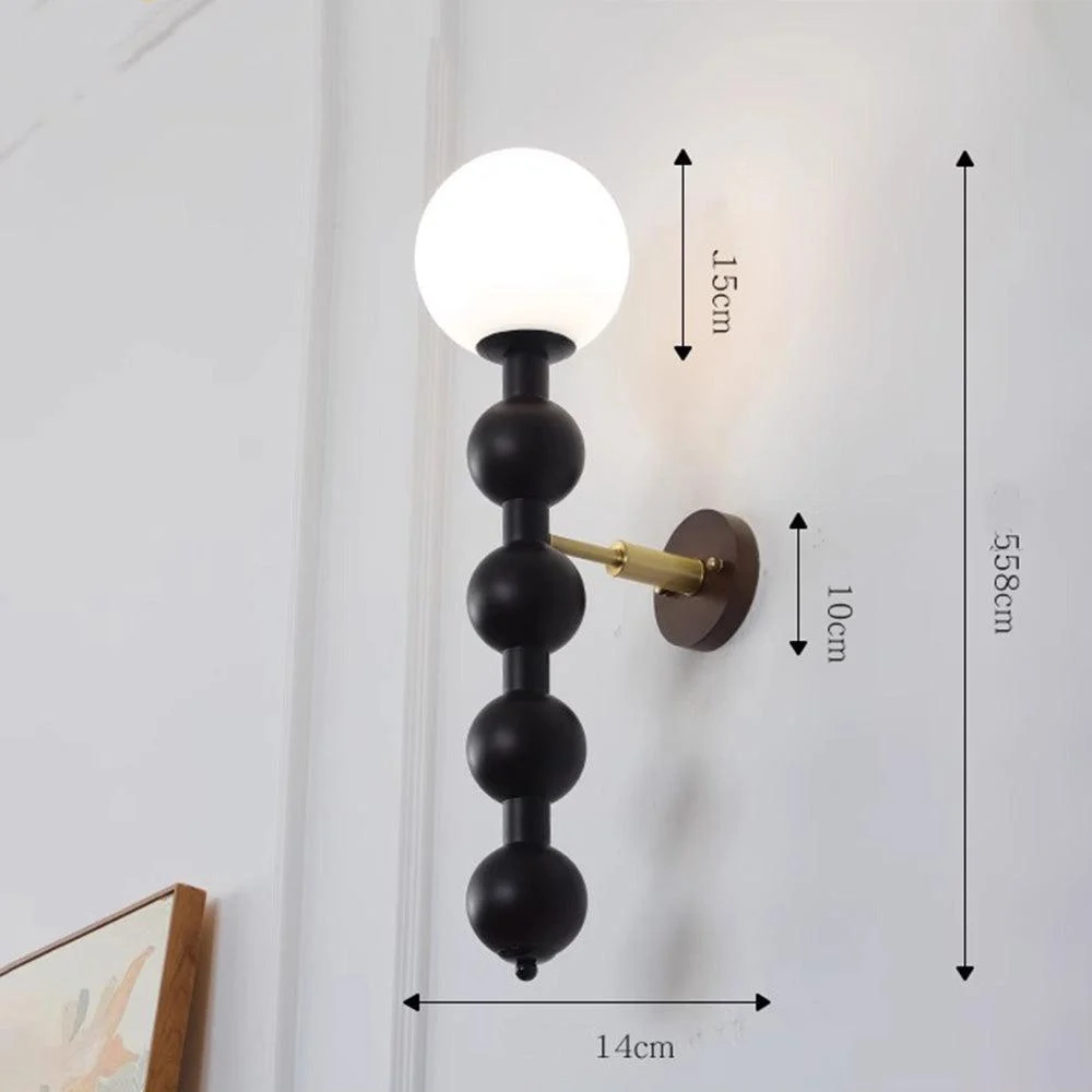 Bauhaus Long Metal Wall Lamp with Multiple Globes -  - #tag1#