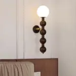 Bauhaus Long Metal Wall Lamp with Multiple Globes tag1