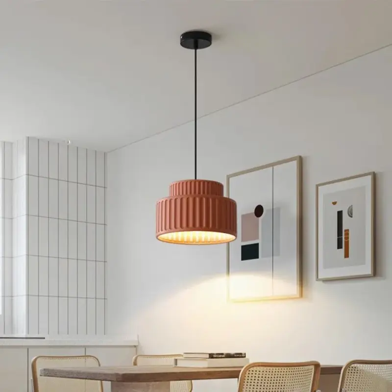 Bauhaus Simple Modern Resin Pendant Lamp tag1